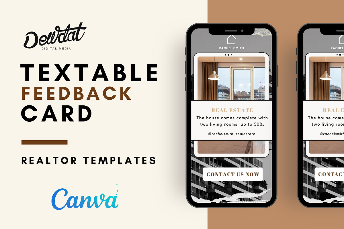Textable Feedback Card Template, a Graphic by Dewdat Digital Media (Photo 2 of 8)