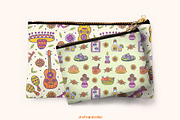 Day of the Dead Clipart and Patterns, an Object Illustration by Drafts n Doodles (Thumbnail 12 of 14)