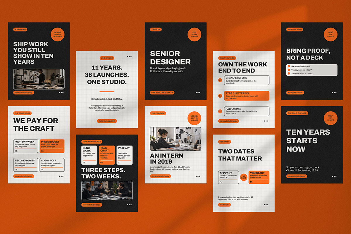 Creative Recruitment Instagram Story, a Social Media Template by Pitchlook.Studio (Photo 2 of 3)