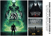 Dark Fantasy Book Covers 02, a Print Template by Digital Art Creations (Thumbnail 1 of 5)