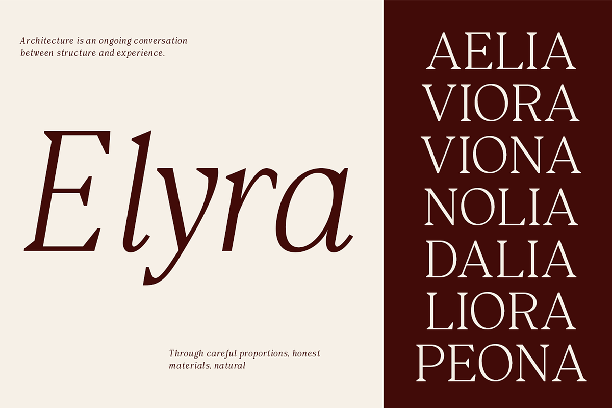 Vioneta Sloane – Serif Font, a Serif Font by roomspace creative lab (Photo 9 of 14)