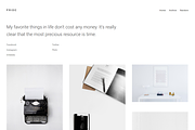 Pride: Minimal Tumblr Theme, a Websites & App Template by Lunar Designs (Thumbnail 2 of 4)