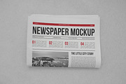 Newspaper Mock-up, an Advertising Mockup by zippypixelstudio (Thumbnail 14 of 14)