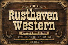 Rusthaven Western - Slab Serif Font