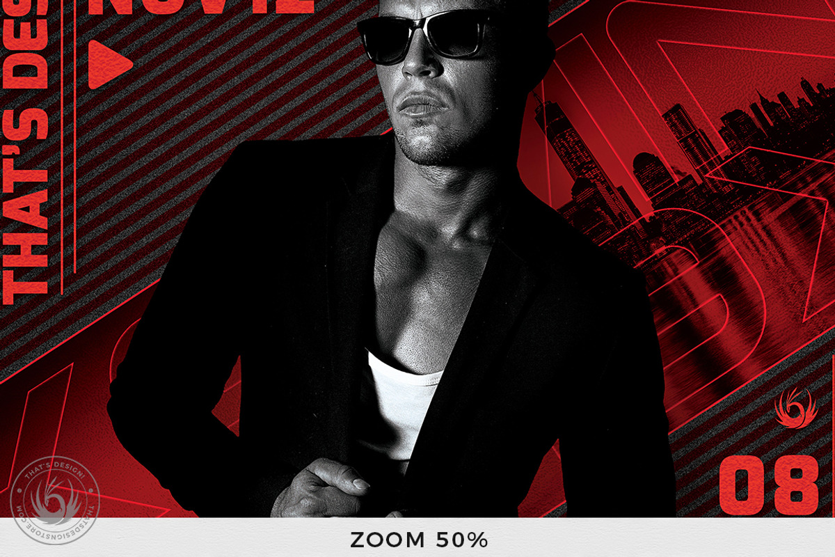 DJ Guest Flyer Template V3, a Flyer Template by ThatsDesignArt (Photo 9 of 9)