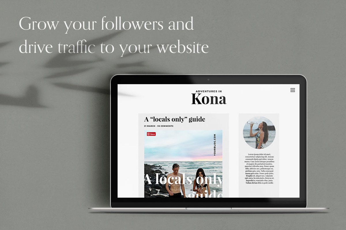 Kona Social Media Pack, a Social Media Template by Eternel Design Studio (Photo 3 of 5)