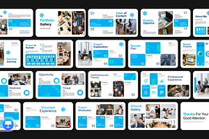 Portfolio Presentation Template, a Presentation Template by Hammad Arif