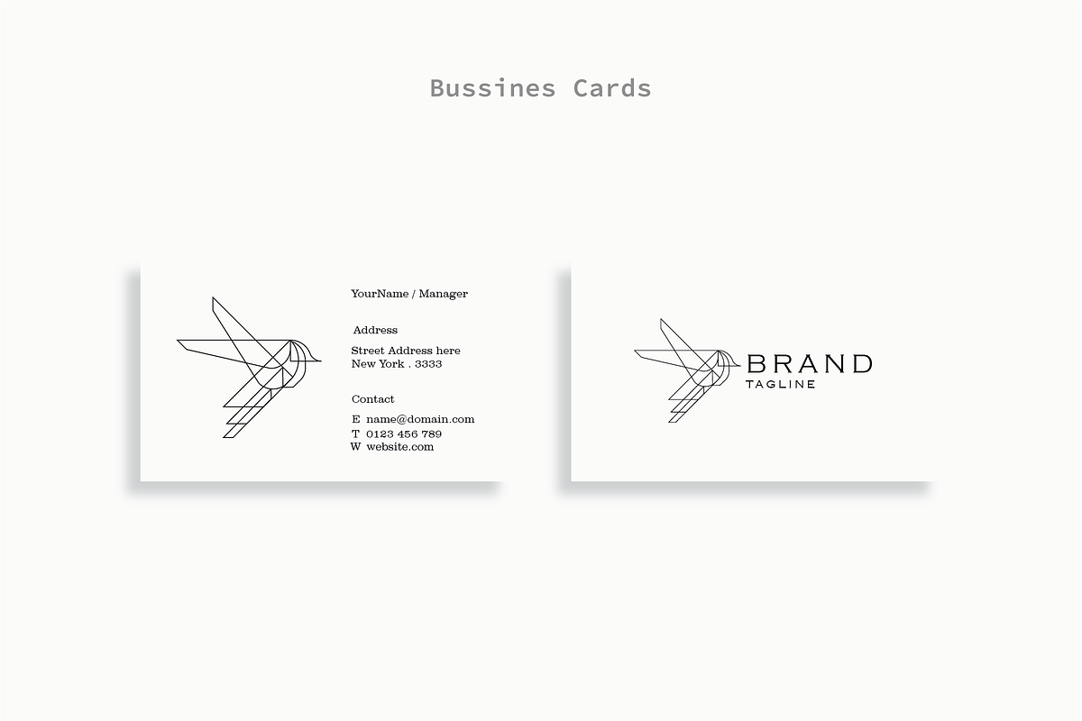 Bird - Premium Logo Template, a Branding & Logo Template by Minimalist Logos (Photo 5 of 7)
