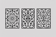 Vintage Floral Border Vector, an Illustration by BIPLOB EXPERT (Thumbnail 3 of 5)