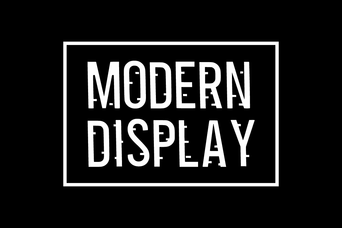 Hacked, a Slab Serif Font by Fourteen Letter (Photo 2 of 6)