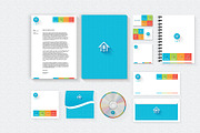 Corporate Stationery Metro Style, a Stationery Template by PSDFY (Thumbnail 2 of 4)