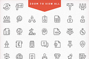 Hand Drawn Business Icons - Set 2, an Icon by Mera Pixels (Thumbnail 2 of 2)