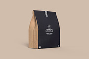 Kraft paper bag mockup for bread, a Cups & Container Mockup by Ram Studio LLC (Thumbnail 3 of 10)