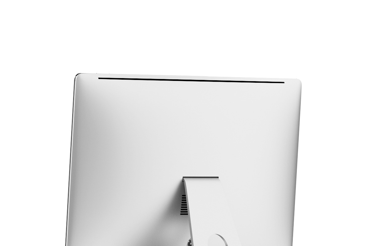 All-in-one computer, an Object 3D Model by CGAxis (Photo 5 of 8)