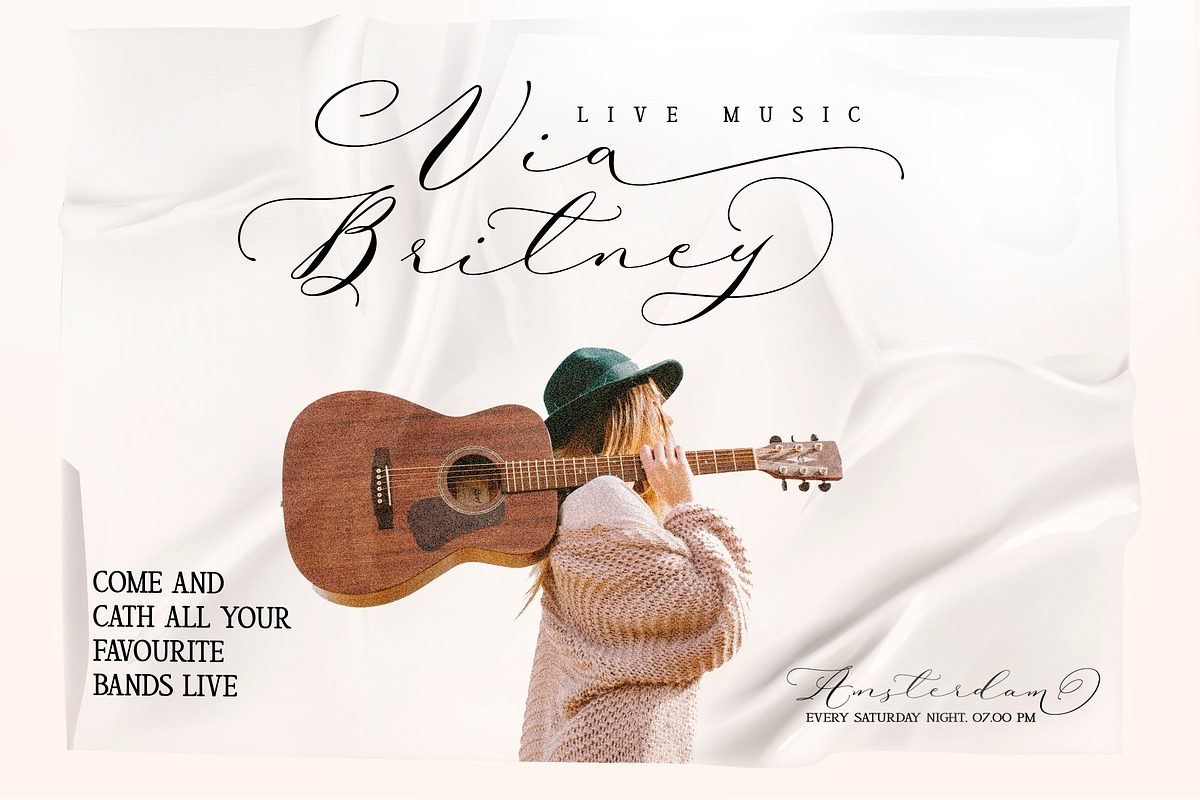 Rabiya Two Romantic Fonts - 50% Off preview 6