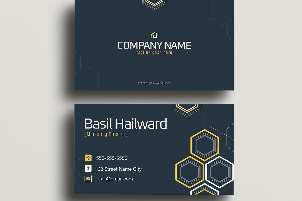 Business Card Template, a Business Card Template by MightyDesign (Photo 3 of 6)
