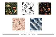 Hummingbird Retro Art Style Patterns, a Pattern Graphic by karenfoleyphoto (Thumbnail 10 of 11)