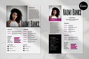 Canva Resume Template Bundle, a Marketing Template by Digital Diva Design (Thumbnail 3 of 8)