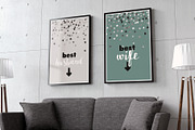 Silver hearts collection, a Pattern Graphic by ekmelica (Thumbnail 5 of 12)