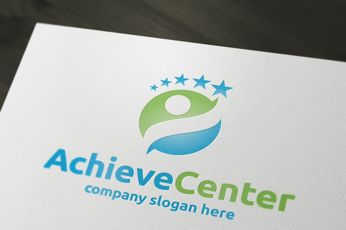 Achieve Center, a Branding & Logo Template by dm243 (Photo 2 of 3)