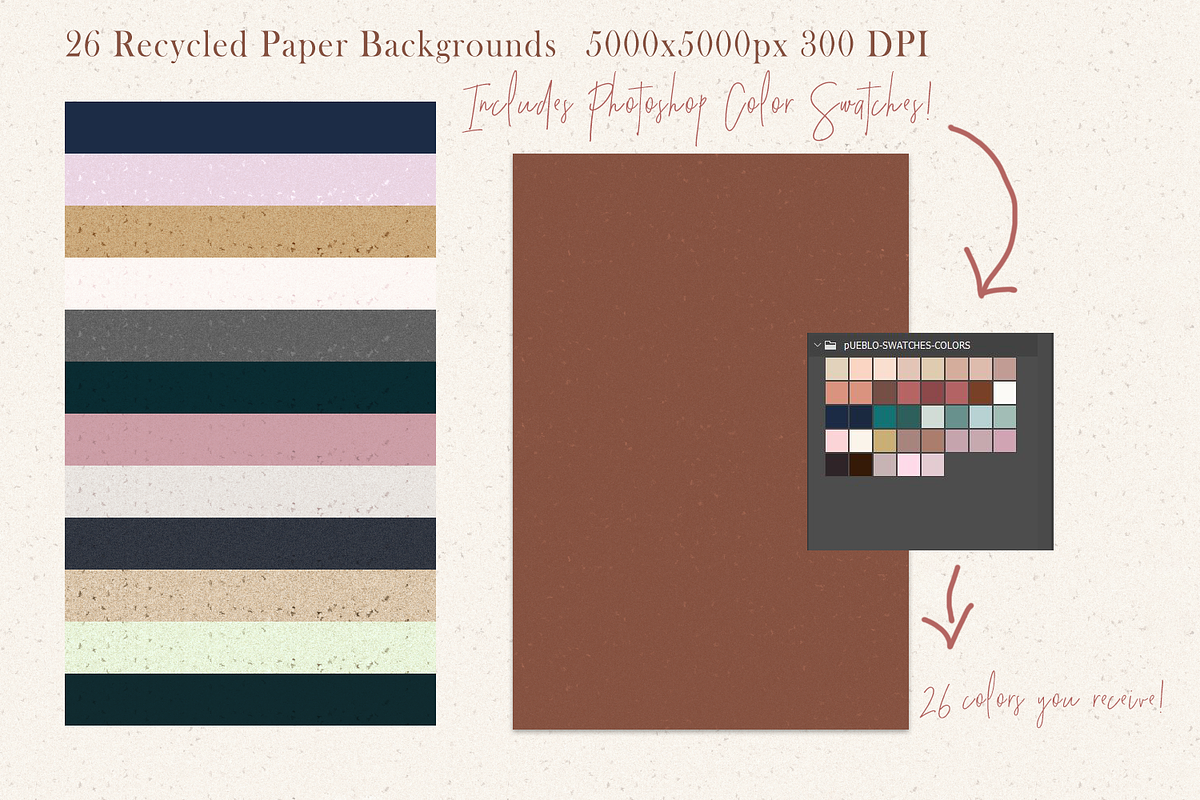 Abstract Watercolor Bundle, a Texture Graphic by Photohacklovers (Photo 15 of 27)