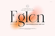 Eglen Elegant Serif Font, a Serif Font by Perfectype (Thumbnail 1 of 8)