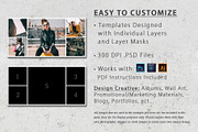 10x20 Photo Collage Template Pack, a Marketing Template by Loveurstyle Designs (Thumbnail 5 of 5)