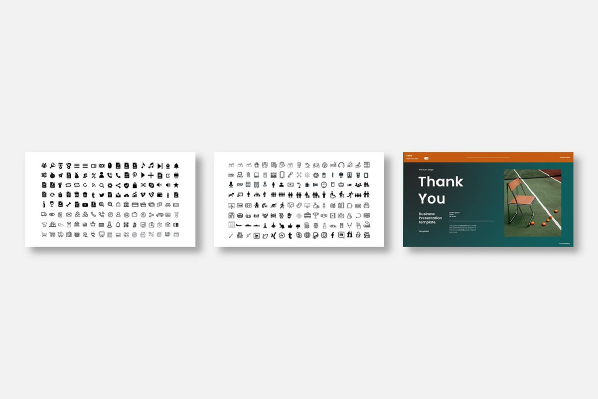 Keisa  – Business PowerPoint, a Presentation Template by Dens Creative Studio (Photo 6 of 6)