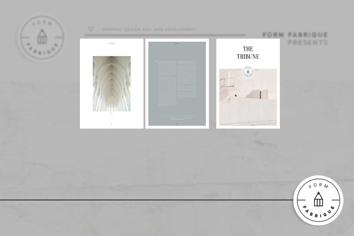 Tribune Magazine, a Magazine Template by Form Fabrique (Photo 7 of 20)