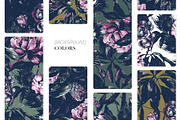 Sombre, Hand painted Watercolours!, a Pattern Graphic by Pink Linen (Thumbnail 3 of 11)