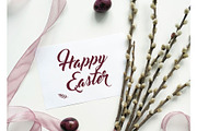 Spring Branch & Ribbon Card Mockup, a Print Template by Europe.graphics (Thumbnail 2 of 4)