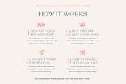 Beauty Wix Template Makeup Website, a Wix Template by vectorocean (Thumbnail 10 of 11)