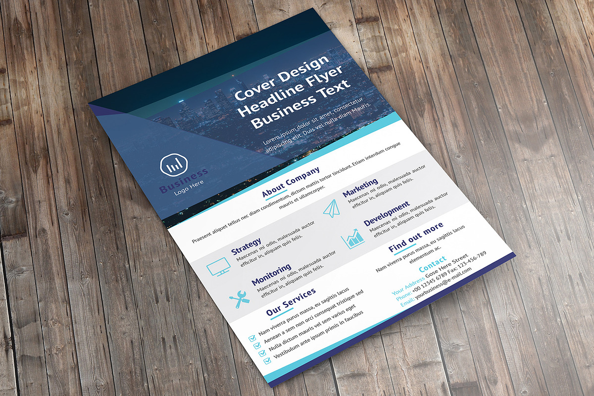 Business Flyer, a Flyer Template by themexriver (Photo 1 of 3)
