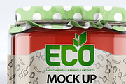 Glass Jar Mockup, a Packaging Mockup by Se٧enStudio (Thumbnail 6 of 6)
