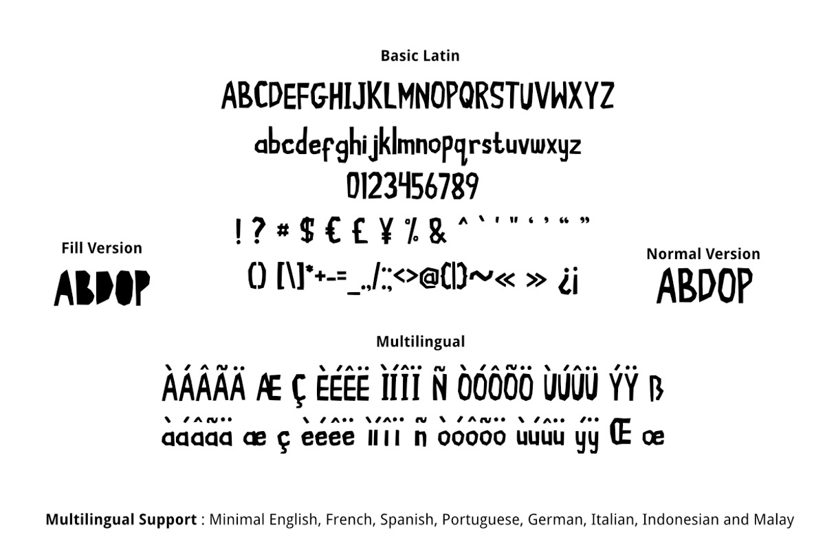 Cute Kraft Fonts preview 2