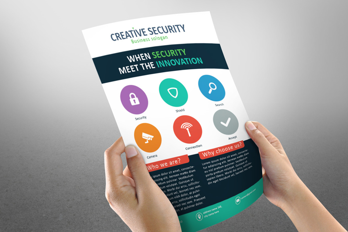 Creative Corporate Security Flyer CS, a Flyer Template by Tasmim Premiem Design (Photo 1 of 2)
