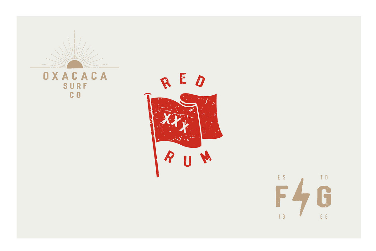 Merchant - Vintage Dry Brush Font preview 4