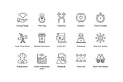 Startup Thin Line Icons, an Outline Icon by vectorstank (Thumbnail 5 of 6)