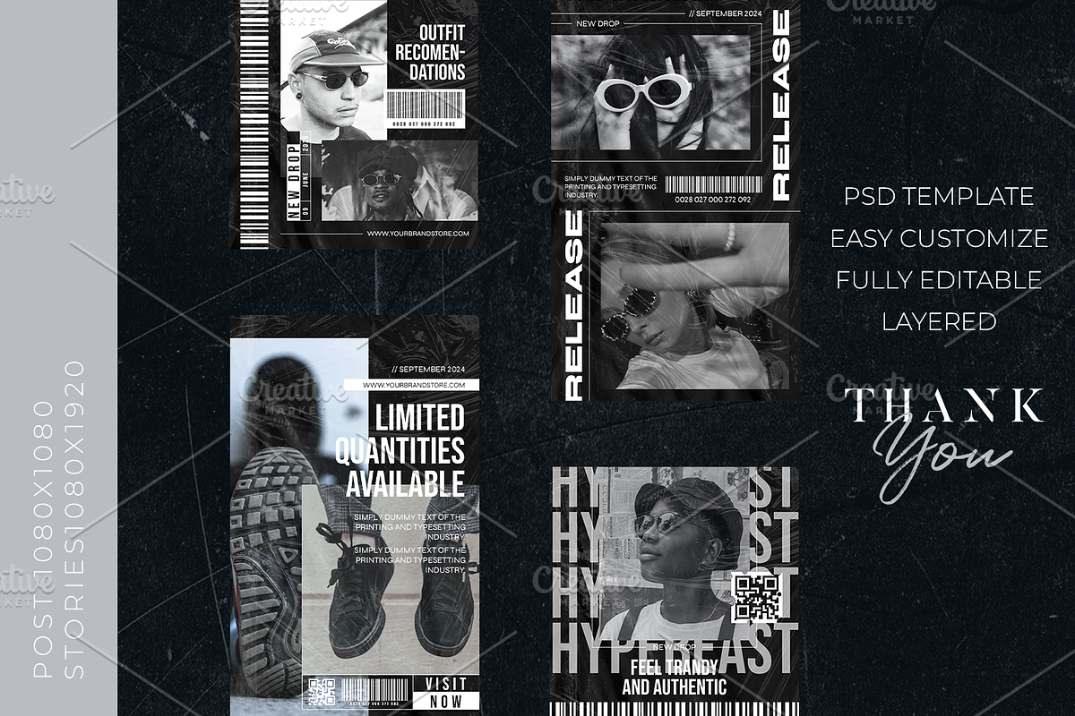 Hype Instagram Template - Melo, a Social Media Template by Gibcreat (Photo 4 of 4)