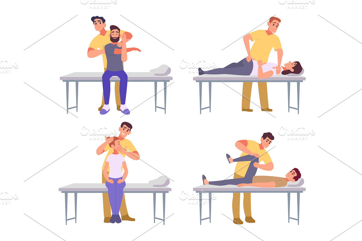 Manual therapy. Orthopedic, an Object Illustration by Onyx