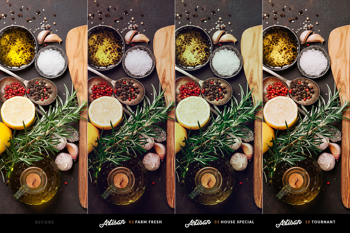 50 Food Presets Bundle, an Action Add-On by FilterAtelier (Photo 17 of 21)
