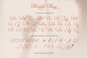 Nostalgic Diary Modern Cursive Font, a Script Font by Pixesia Studio (Thumbnail 10 of 10)