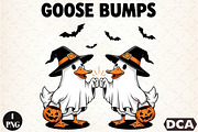 Funny Halloween Goose Bumps Sublimat, an Illustration by DreamCafeArt (Thumbnail 1 of 7)