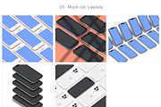Realistic 3D iPhone Mock-Up Bundle 3, an iPhone Mockup by Graphicsworld125 (Thumbnail 2 of 15)