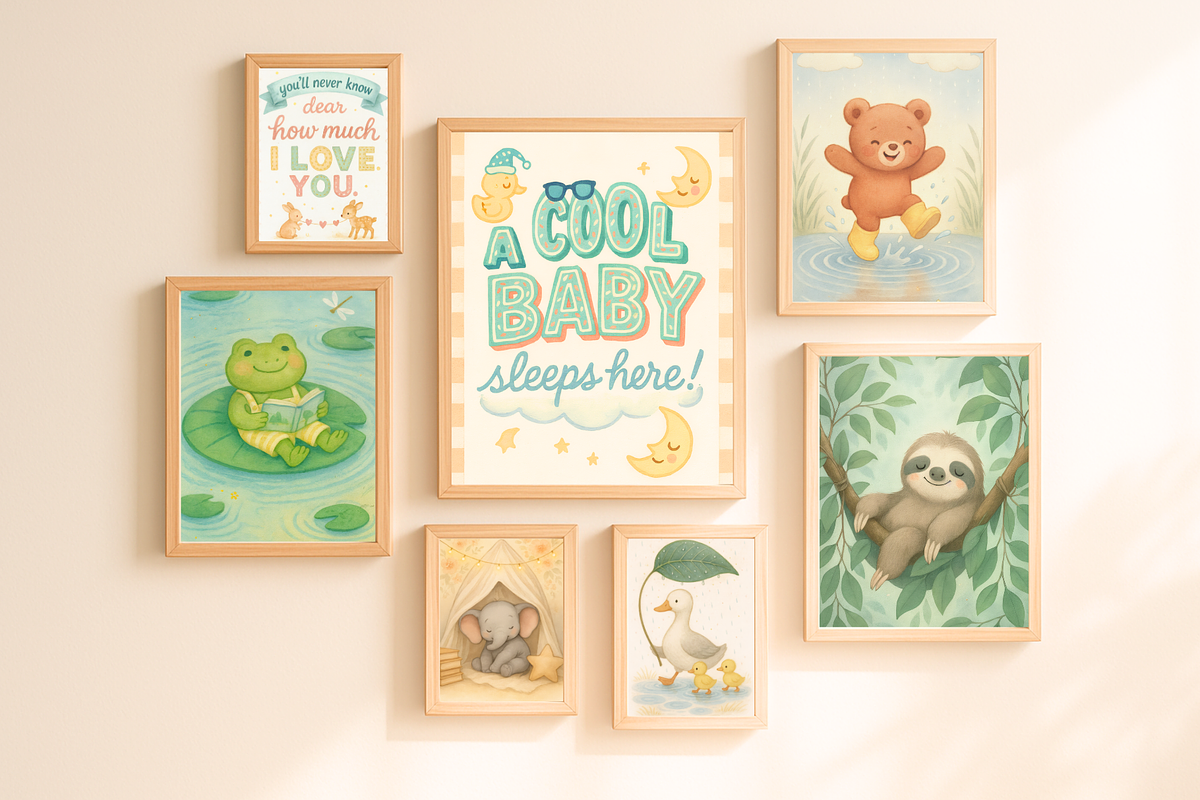 105 Nursery Prints | Kids Wall Art, a Decorative Illustration by Matisse Studio (Photo 2 of 10)