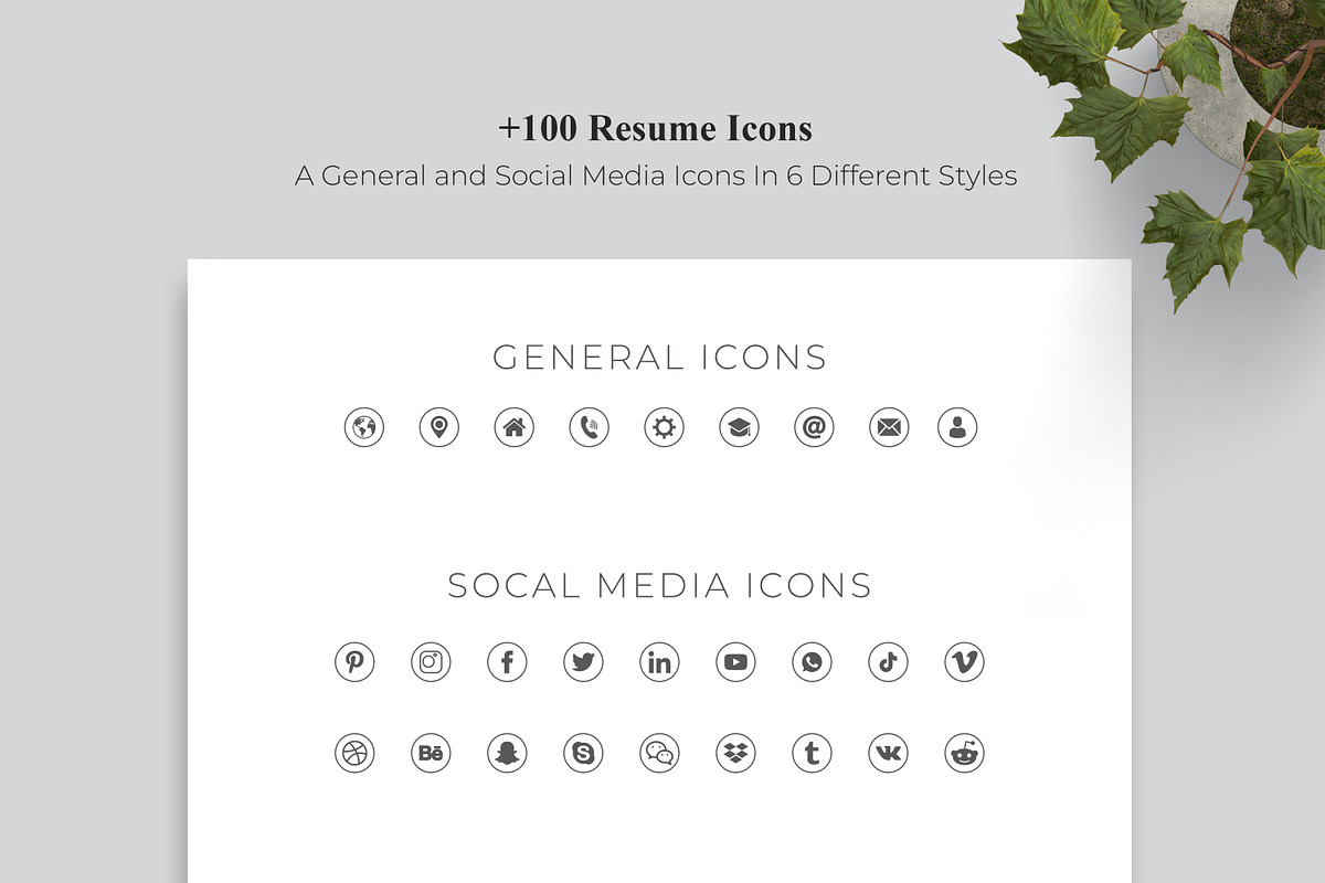 Resume / CV Template | Canva & Word, a Resume Template by CreativeZoom (Photo 6 of 7)