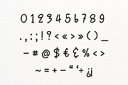 Honey heart, a Handwritten Font by Petal Pixels (Thumbnail 8 of 8)