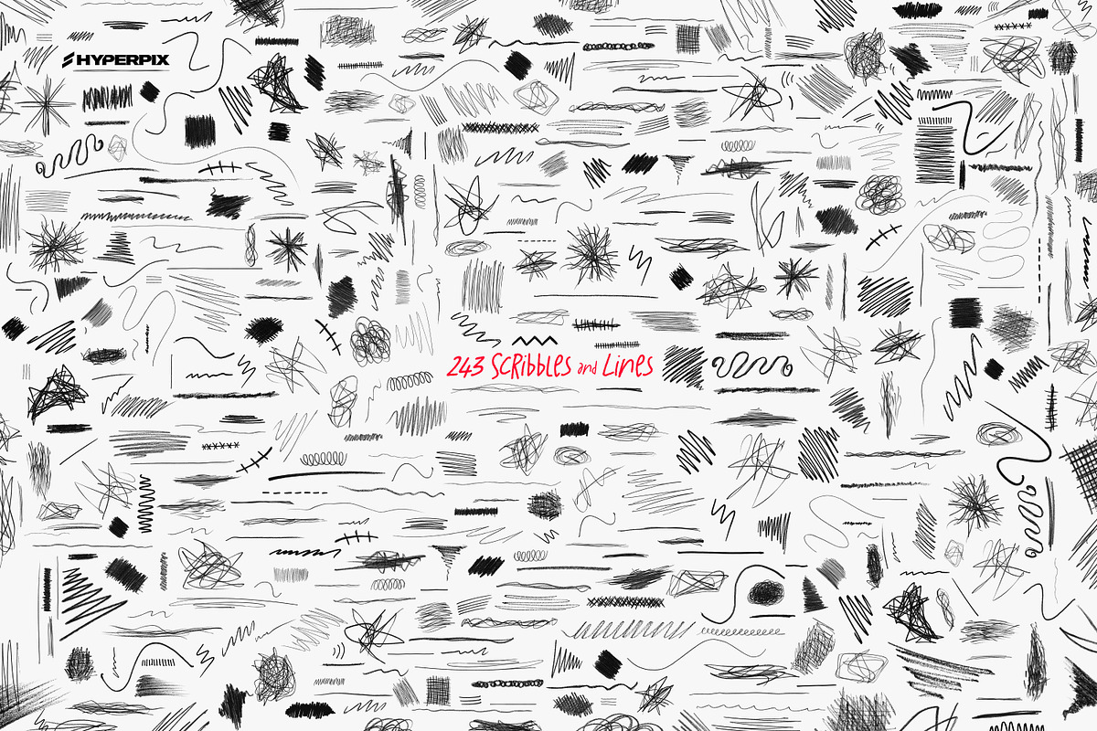 Hyper Hand Drawn - 1000 PNG Elements, an Object Graphic by Hyperpix Productions (Photo 6 of 23)