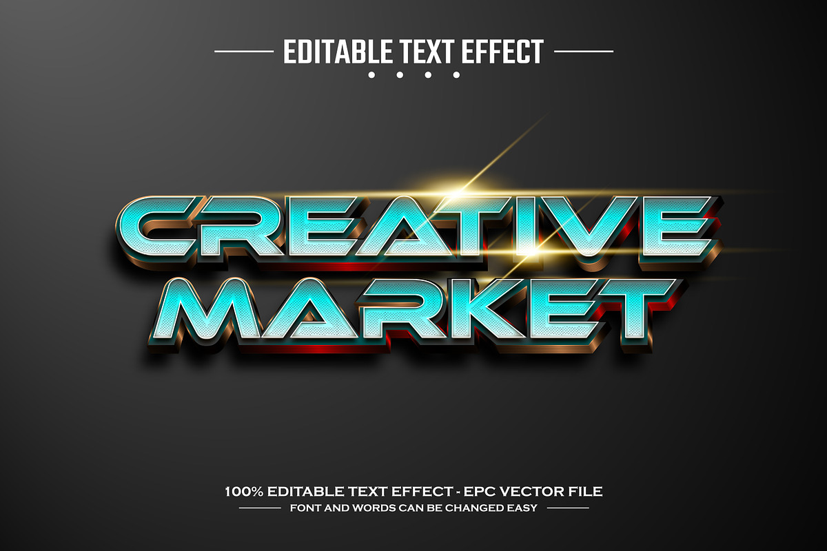 Ghost editable text effect template, a Layer Style Add-On by nicemorning (Photo 3 of 3)
