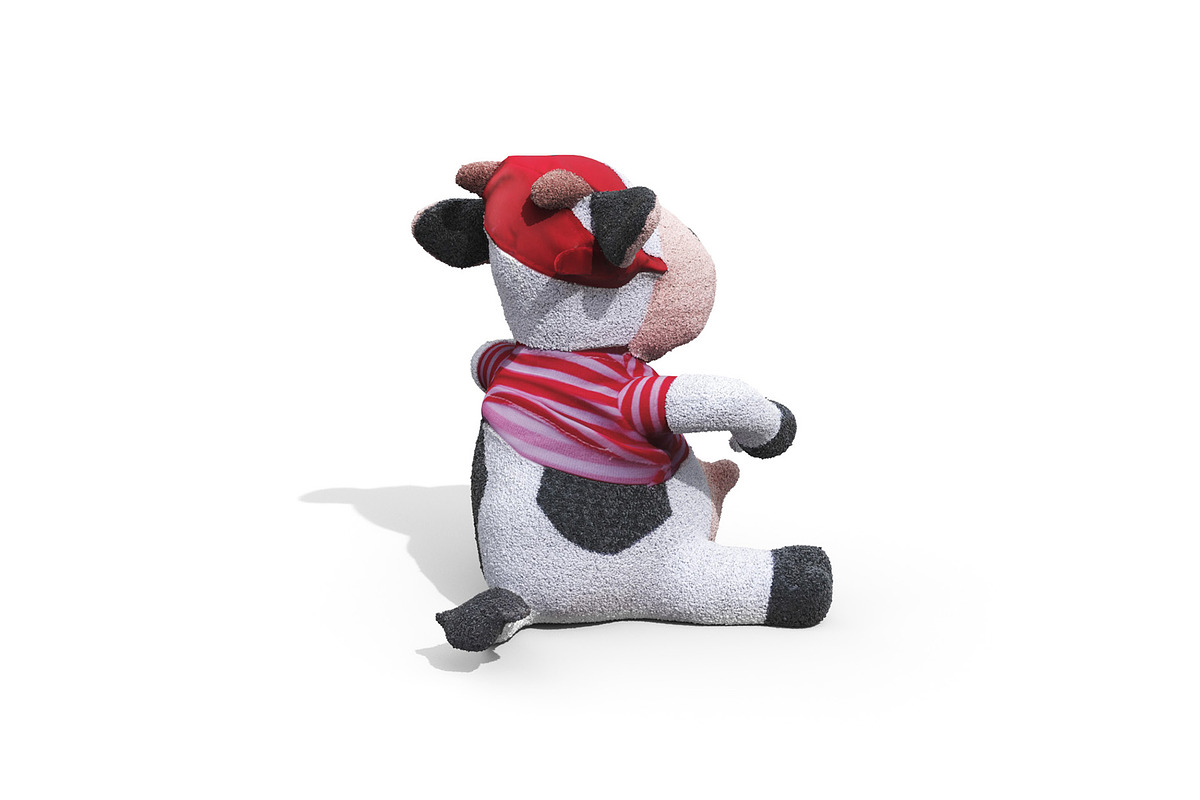 Toy Pirate Cow, an Animal 3D Model by 3DCargo (Photo 7 of 16)
